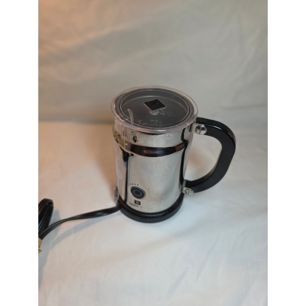 Nespresso Aeroccino 3 Milk Frother Chrome 3190 Electric Hot Cold Foam Maker